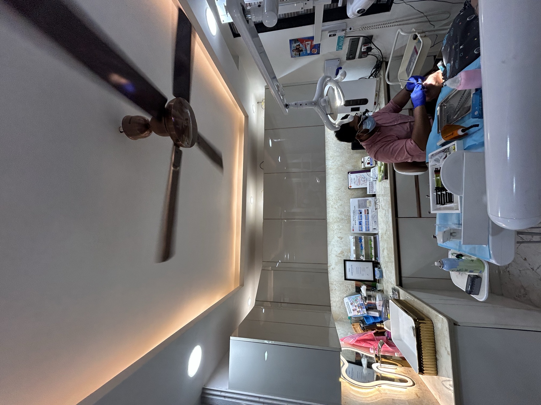 Bright treatment room